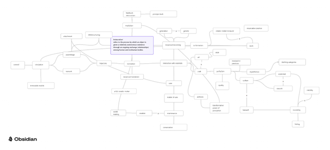 Our conceptual map of the panel discussion. Starting with the definition we provided, the discussion developed delving the definition in terms of mediation and translation, deepening on one side (the right one) the issues related to the contact and affect with a specific artifact, on the order (the left side) focusing on the circulation through translations.