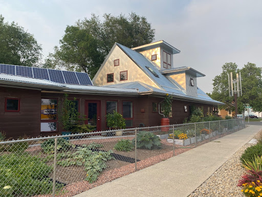 Figure 1: The Living Building. A fully off-grid, high-efficiency building set in one of the most urban areas in Montana.